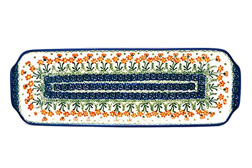 Click Here to See More Images Polish Pottery Tray - Appetizer - 16