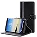 ProCase Galaxy Note 8 Case, Folio Folding Wallet Case with Flip Cover and Stand, Credit Card Slots and Kickstand Protective Case for Galaxy Note 8 2017 -Black