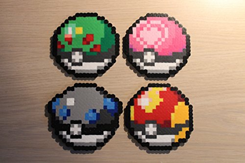 Poke Ball Pixel Art Bead Sprites From The Pokemon Series Amazon Ca Handmade Products