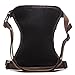 Sunmig Men Multi-purpose Leg Bag Military Drop Bag Outdoor Waist Bag (brown)