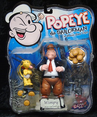Popeye the Sailorman WIMPY action Figure