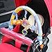Singring Baby Pram Crib Activity Arch Plush Sunny Toy Stroller and Travel Activity Bar with Rattle and BB Device