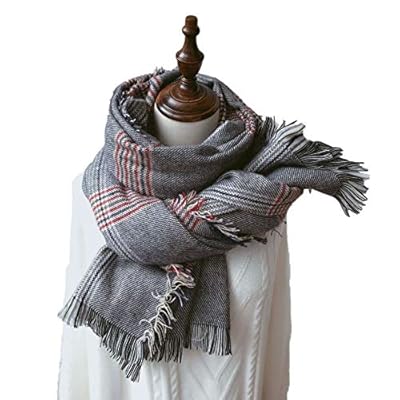 Women's Fall Winter Scarf plaid thick long warm fashion BangLaiDun Women Winter Soft scarves Women's Fall Winter Scarf plaid thick long warm fashion BangLaiDun Women Winter Soft scarves