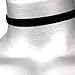 Twilight's Fancy 3/8 Plain Velvet Choker Necklace (Black, Small)