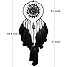 Urdeoms Black Dream Catchers for Bedroom Adults Boys Dream Catcher Wall Decor for Girls Crystals Boho Wall Hanging Decor Teens Room Decoration Festival Gifts Ideas(NO.16)
