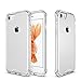 iPhone 7 Case Clear, iPhone 8 Case, Pajuva PC+TPU Transparent Case Thin for iPhone 7/8 Crystal Clear Case With Bumper (Clear)