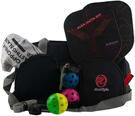 Pickleball Duffel Players Bag (Black)