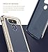 LG G5 Case, E LV LG G5 - Hybrid [Scratch/Dust Proof] Armor Defender Slim Shock-Absorption Bumper Case for LG G5 - [DARK BLUE/GOLD]