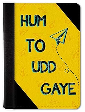 Qrioh Passport Holder Travel Wallet for Men/Women - Udd Gaye