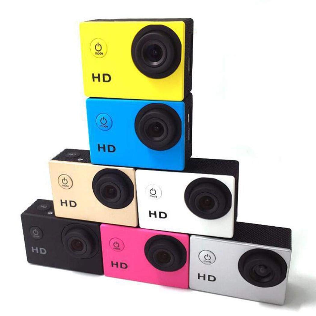 ilonti HD 1080P Deportes al Aire Libre cámara DV grabadora Impermeable Cámaras