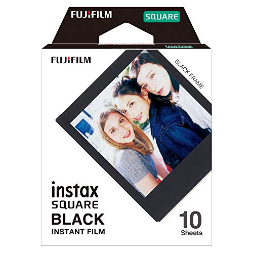 Fujifilm Instax SQUARE SQ 20 Hybride Sofortbildkamera, beige + Square WW 1 Film + Square Frame WW1 Colorfilm schwarz… – Bild 5