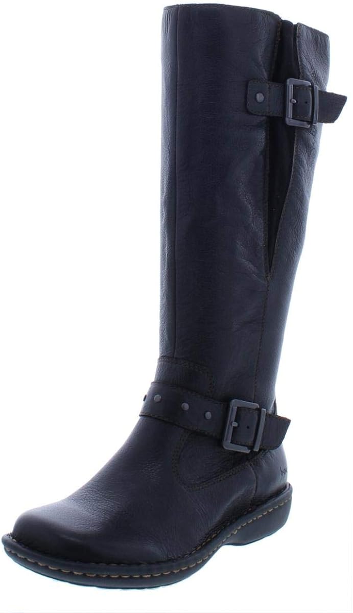 B.O.C. by Born Austin Riding Boots Dark Brown 9.5 KneeHigh