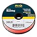 RIO Products Dacron Fly Line Backing - High Strength Braided Line with Low Stretch - Super Smooth Fly Reel Backing - 30LB - 100YD - Orange