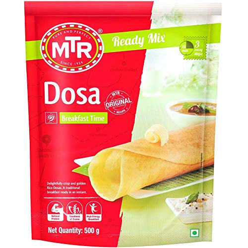 MTR डोसा मिक्स 500g : Amazon.in: ग्रॉसरी और गॉर्मेट फ़ूड्स
