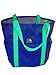 Saltwater Canvas Family Mesh Whale Bag, Sand & Waterproof base, 9 pockets, Blue