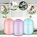 Mist Humidifier, Mini Humidifier, soled Mini Ultrasonic Cool Mist Air Maker Personal Humidifier Air Diffuser for Home Car Office Living Room Bedroom Yoga Spa, Quiet, Night Light, Auto Shut-Off(Purple)