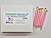 Half Pencils with Eraser - Golf, Classroom, Pew - Hexagon, Sharpened, #2 Pencil, Color - Pastel Pink, Box of 72 Golf Pocket Pencils TM