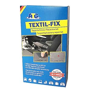 ATG – Textiel-Fix – reparatieset voor autostoel met brandgaten, voor alle kussens, tapijtpatches, bankverzorging…