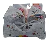 Jojo Siwa Bow Large Signature Collection - Jojo Feel the Music w/Rhinestone Center Ring