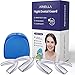Mouth guard for grinding teeth BPA Latex Free Moldable Custom Dental Night Guards for teeth grinding, FDA Approved, Upper & Lower Teeth, 3-in-1 Multi-Purpose Teeth Whitening Tray Mouth Guard 2 Sizes