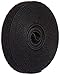 VELCRO 1801-OW-PB/B Black Nylon Onewrap Velcro Strap, Hook and Loop, 1/2