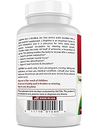 Best Naturals Arginina citruline Complex 1000 mg 120 tabletas