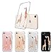 MOSNOVO Compatible for iPhone SE 2022 Case/iPhone SE 3 Case 2022 / iPhone SE 2020 Case/iPhone 8 Case/iPhone 7 Case, Cute Giraffe Design with Shockproof TPU Bumper Back Clear Cover
