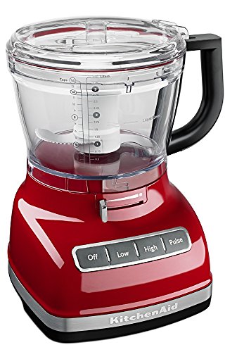 KitchenAid KFP1466ER 14-Cup Food Processor with Exact Slice System and Dicing Kit - Empire Red
