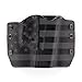 Stealth Black USA Flag - Kydex OWB Holsters for More Than 200 Different Handguns. Left & Right Versions Plus Speed Clips and Paddle Back Available.