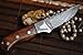 Perkin Knives - Handmade Damascus Hunting Knife - Beautiful Camping Knife - Full Tang
