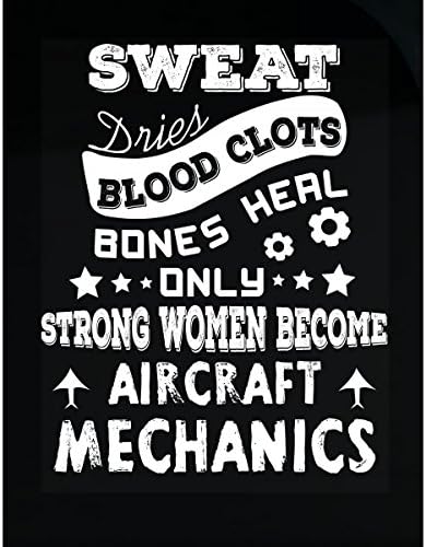 URBANTURB Women Become Aircraft Mechanics - Sticker