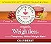 Traditional Medicinals Tea, Organic Weightless, Relieves Temporary Water Weight Gain, Cranberry, 96 Tea Bags (6 Pack)
