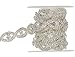 SHINYTIME Rhinestone Chain Trim 1 Yard 3mm Crystal Rhinestone Applique for Dresses Crafts and Bridal Sash Wedding Christmas Decorations