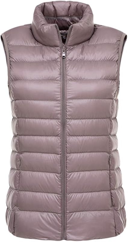 Leichte Daunenweste Damen - Ultraleichte Steppweste Für Winter In Großen Größen
