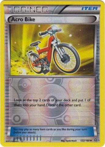 Pokemon - Acro Bike (122/160) - XY Primal Clash - Reverse Holo