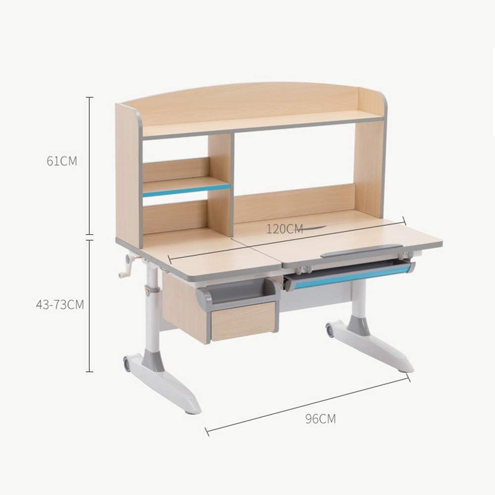 Qfwm Kids Table Chair Set Kids Desks Childen Multi Functional Desk School Student Desk Book Stand Height Adjustable That Make Doing Homework More Fun Childrens Study Desk Amazon Co Uk Kitchen Home