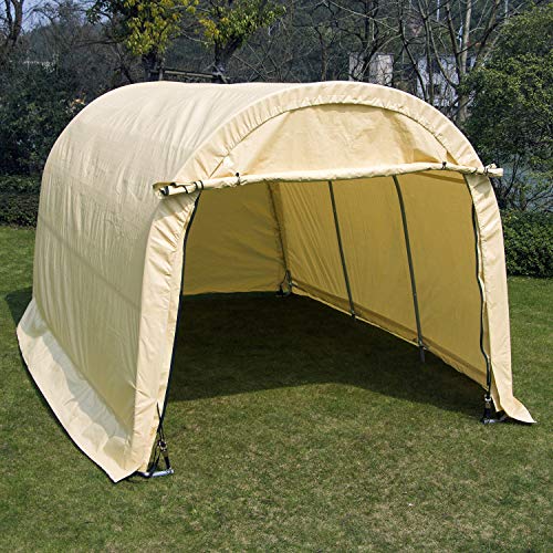 Bestmart 10x15ft Heavy Duty Carport Portable Garage Storage Shed