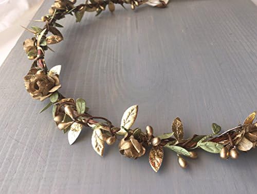 bridal gold crown
