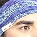 KOOSHOO Organic Navy Blue Men's Headband Proudly Made in The USA Men's Head Wrap; Perfect Crossfit Headband & Hiking Head Covering.