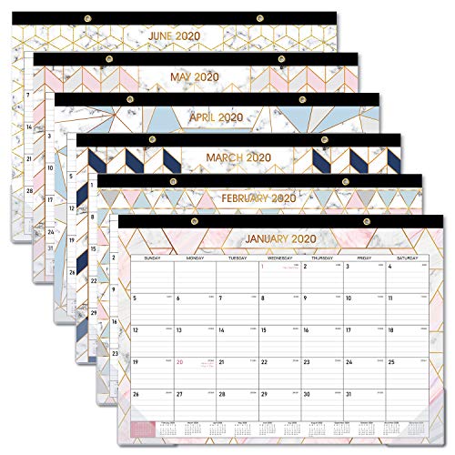 2020-2021 Desk Calendar - 18 Months Desk Wall Calendar ...