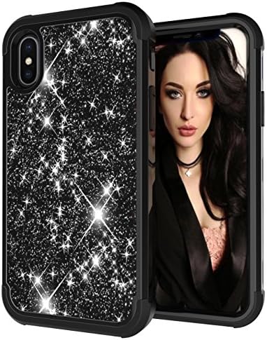 iPhone 10 Case,iPhone Xs Case,Drop Proof Heavy Duty Soft TPU+ Hard PC Hybrid Truly Shockproof Durable Protective for iPhone X(2017),XS (2018)