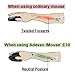 Adesso iMouse E10 - Vertical Ergonomic Optical 6-Button 2.4 GHz RF Wireless Mouse - Right Hand Orientation, Black