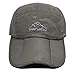 Baseball Cap Quick Dry Travel Hats UPF50+ Cooling Portable Sun Hats for Sports Golf Running Fishing Outdoor Research with Foldable Long Large Bill
