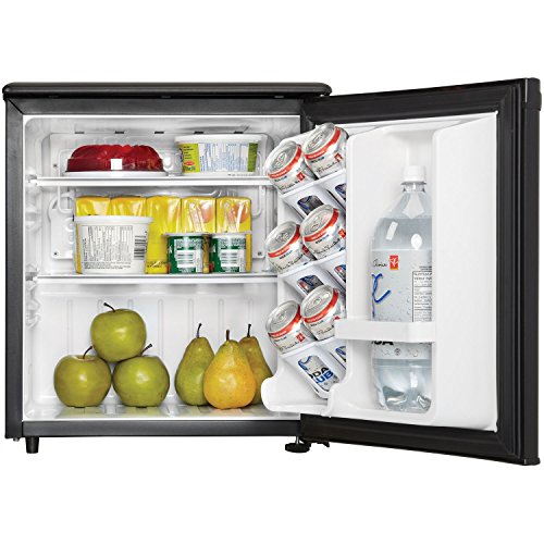 Premium Mini Fridge Appliances Compact Small Apartment Size Refrigerator in Black Buy Online