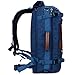 WITZMAN Travel Backpack for Men Women Carry on Luggage Backpack Canvas Rucksack Duffel bag with Shoe Compartment（A2021 big size Blue）