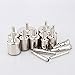 15 pcs 6-50mm Coated Tool Drill Bits Hole Saw Marble Glass Tile Ceramic