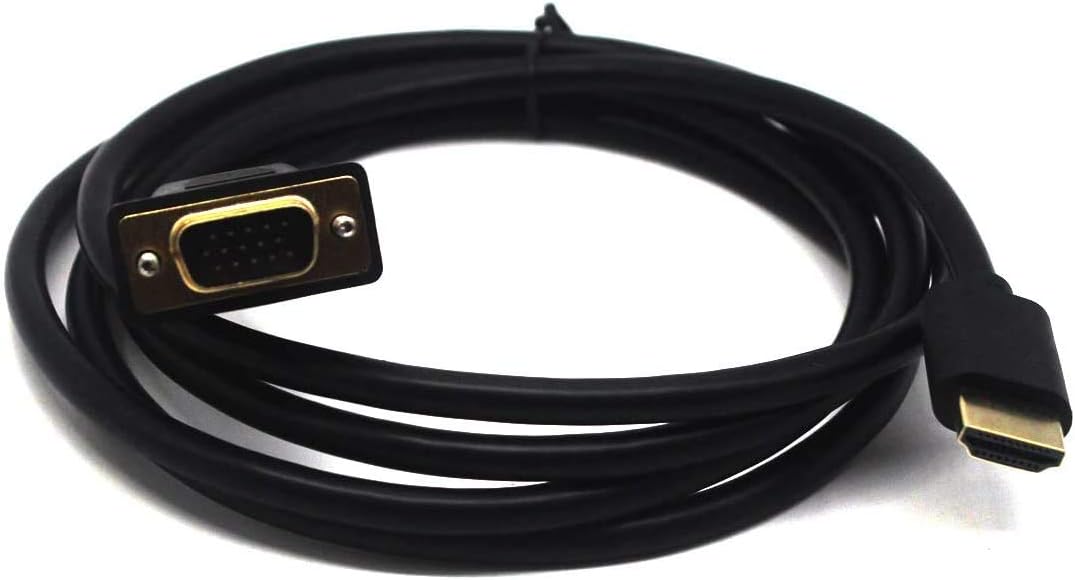 LOKEKE HDMI to VGA Cable With IC,Gold-Plated 1080P HDMI Male to VGA Male 4K Surported,No Sound Transfer(16.4FT, 5M) - Image 4