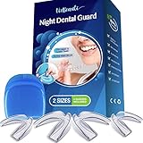 VieBeauti Professional Moldable Mouth Guard, Dental Night Guard for Grinding Teeth, 2 Sizes, 4 Pieces New Upgraded Night Dental for Teeth Grinding,Eliminates Bruxism & Teeth Clenching