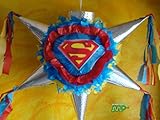 Pinata Superman Classic Superhero Logo PiÃ±ata Hand Crafted 26