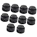 uxcell Plastic Spring Stop Double Holes Lanyard Cord Locks End 10PCS